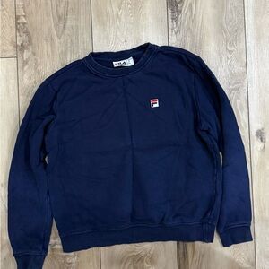Fila Men's Deep Blue Crewneck Sweater